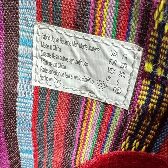 American Eagle AE Brown Lace Up Boots Multicolor Sz 7.5 - Picture 8 of 8